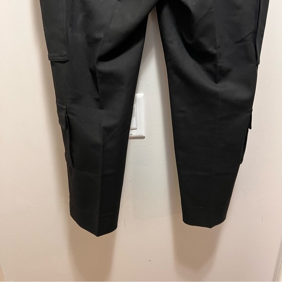 St John Black Cropped Cargo Pants Size 12 - Picture 3 of 13
